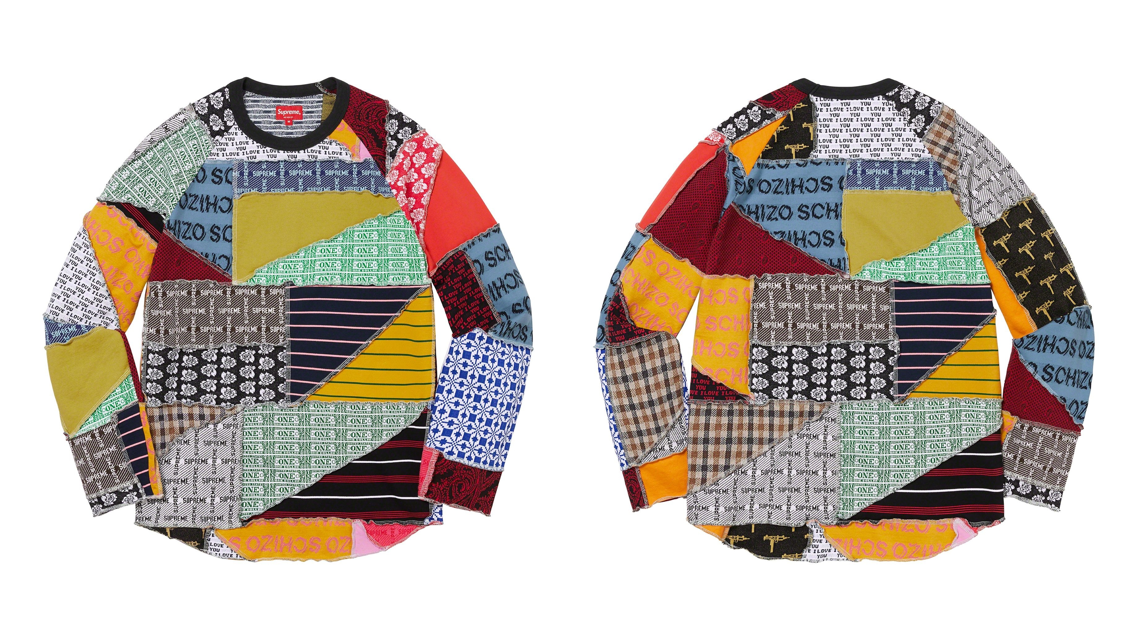 Patchwork Jacquard L/S Top view 7